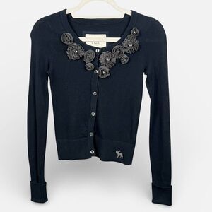Abercrombie & Fitch Cardigan Navy XS NWOT